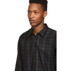 Dsquared2 Green and Brown Relax Dan Shirt