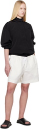 Studio Nicholson Off-White Karya Shorts