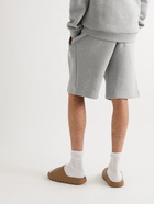 adidas Originals - Logo-Embroidered Cotton-Blend Jersey Shorts - Gray