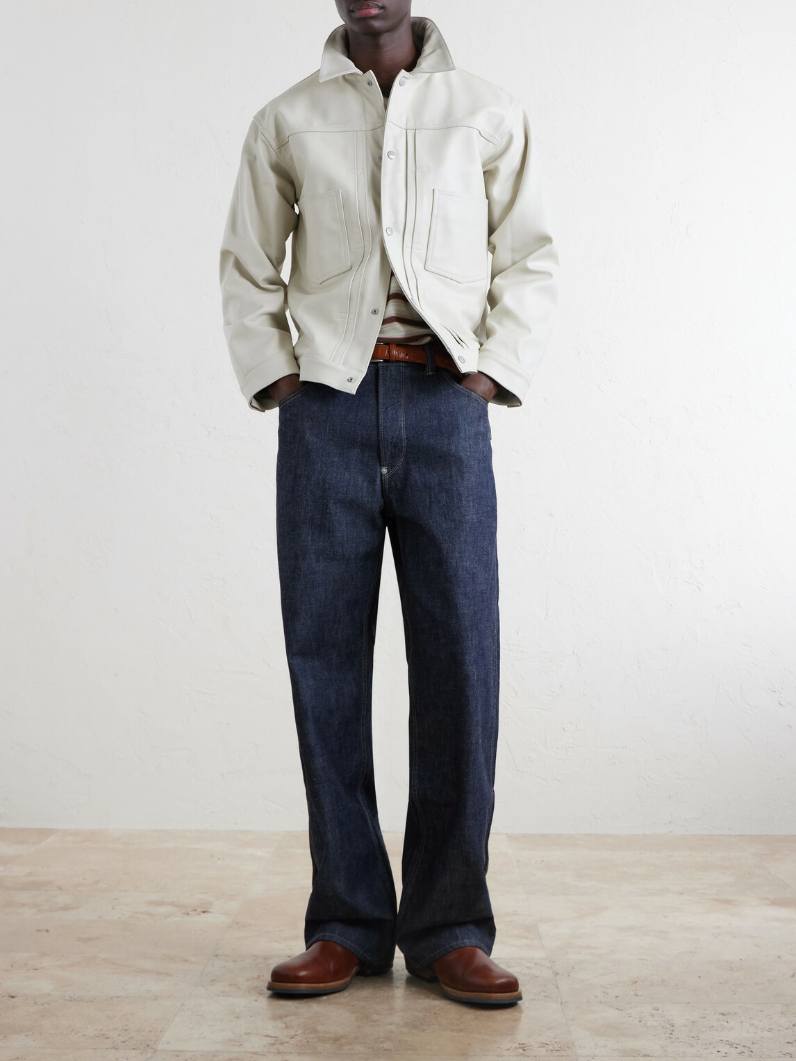 Neighborhood - Straight-Leg Jeans - Blue