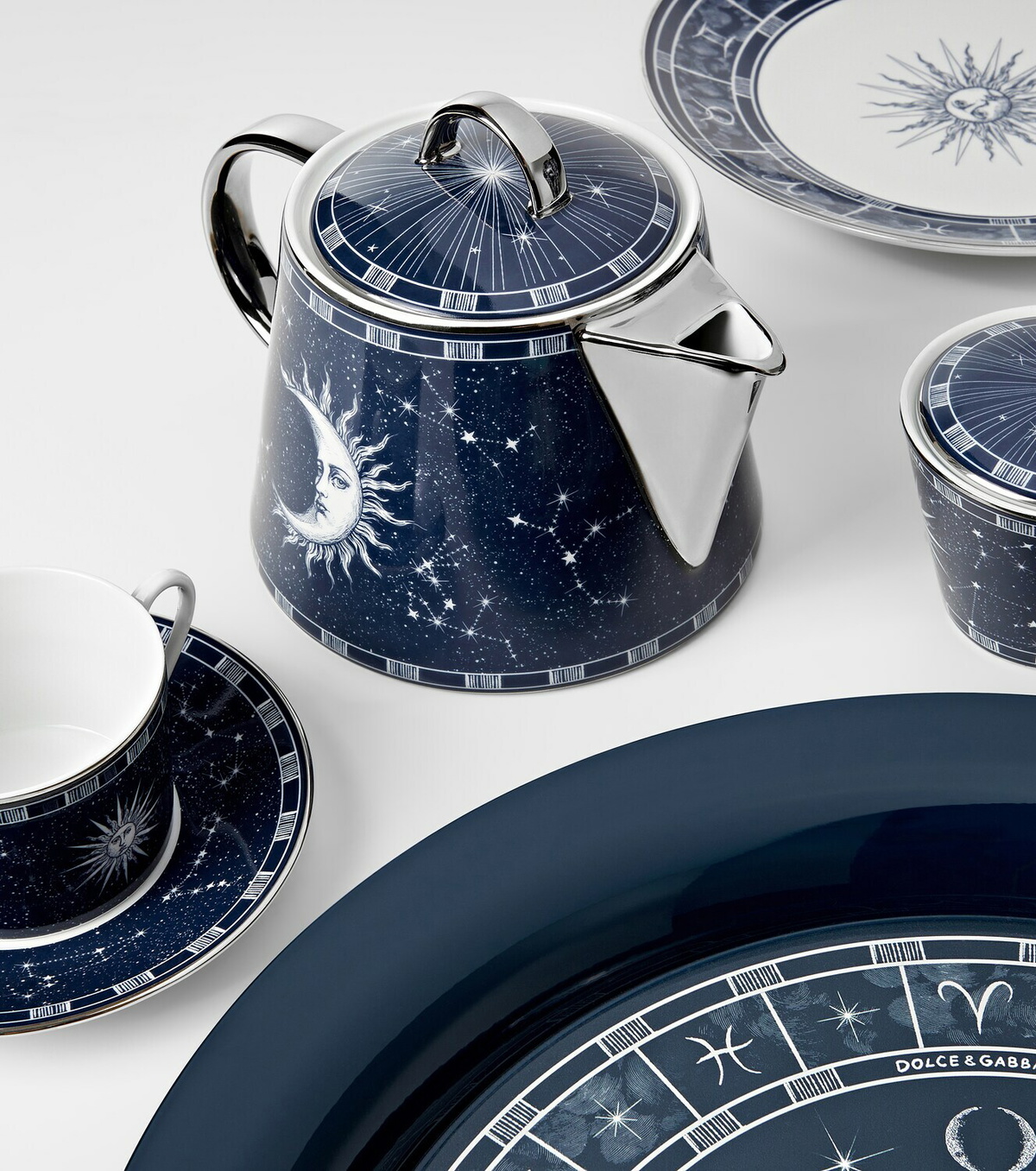 Dolce&Gabbana Casa Zodiaco porcelain teapot