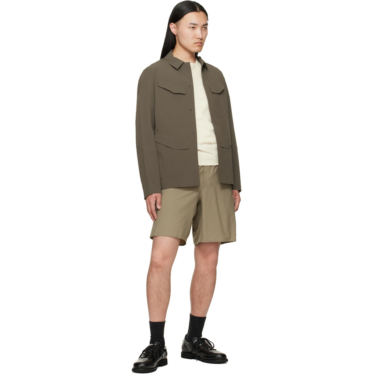 Veilance Taupe Field Softshell Jacket
