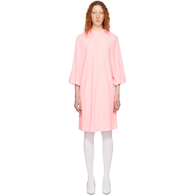 Calvin Klein 205W39NYC Pink Long Sleeve Dress Calvin Klein 205W39NYC