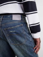 Balenciaga - Straight-Leg Distressed Jeans - Blue