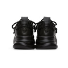 Versace SSENSE Exclusive Black Printed Chain Reaction Sneakers