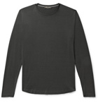 Loro Piana - Slim-Fit Silk and Cotton-Blend Jersey T-Shirt - Men - Charcoal