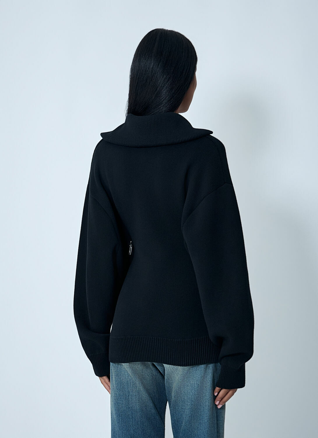 Balenciaga Zip-Up Sweater