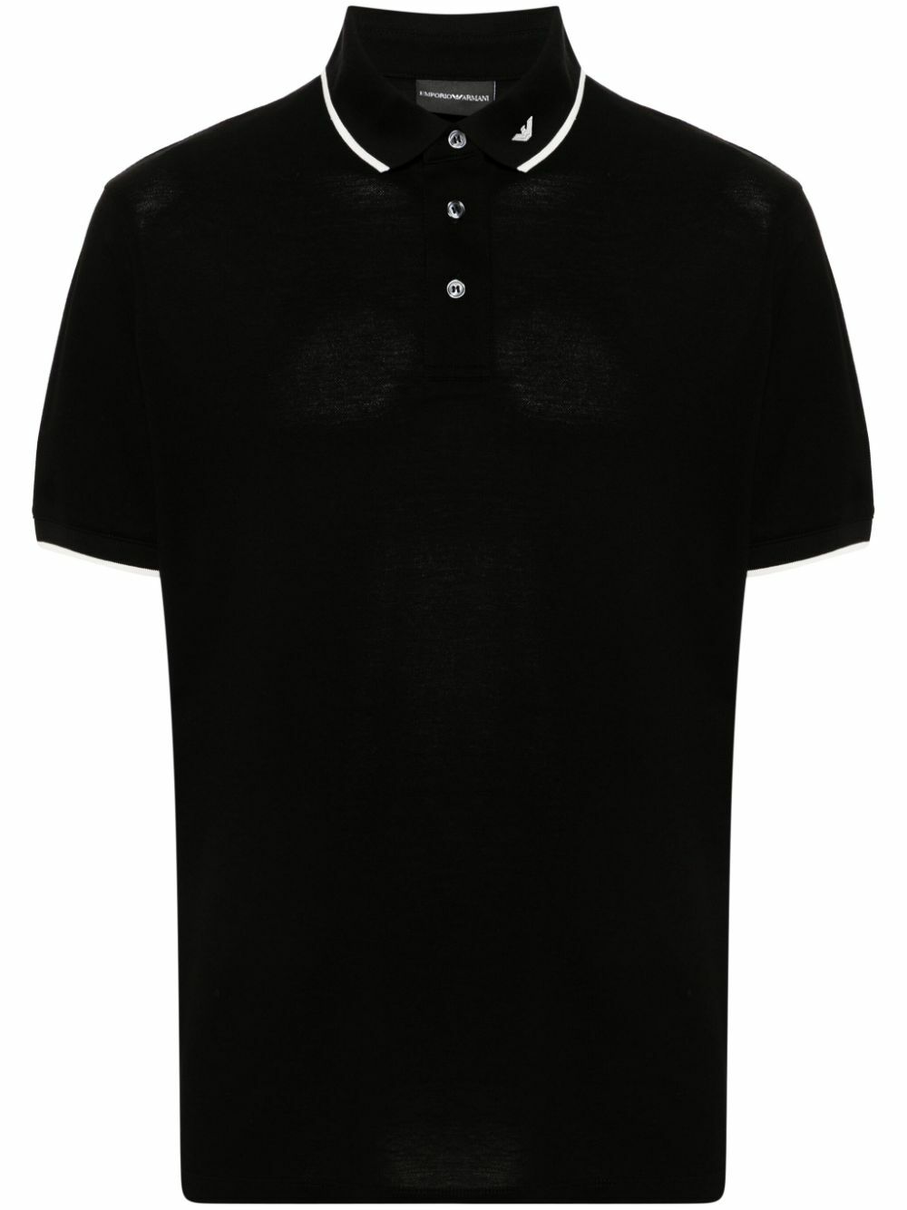 EMPORIO ARMANI - Logo Cotton Polo Shirt Emporio Armani