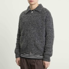 Norse Projects Men's Erik Donegal Diamond Jacket in Charcoal Grey