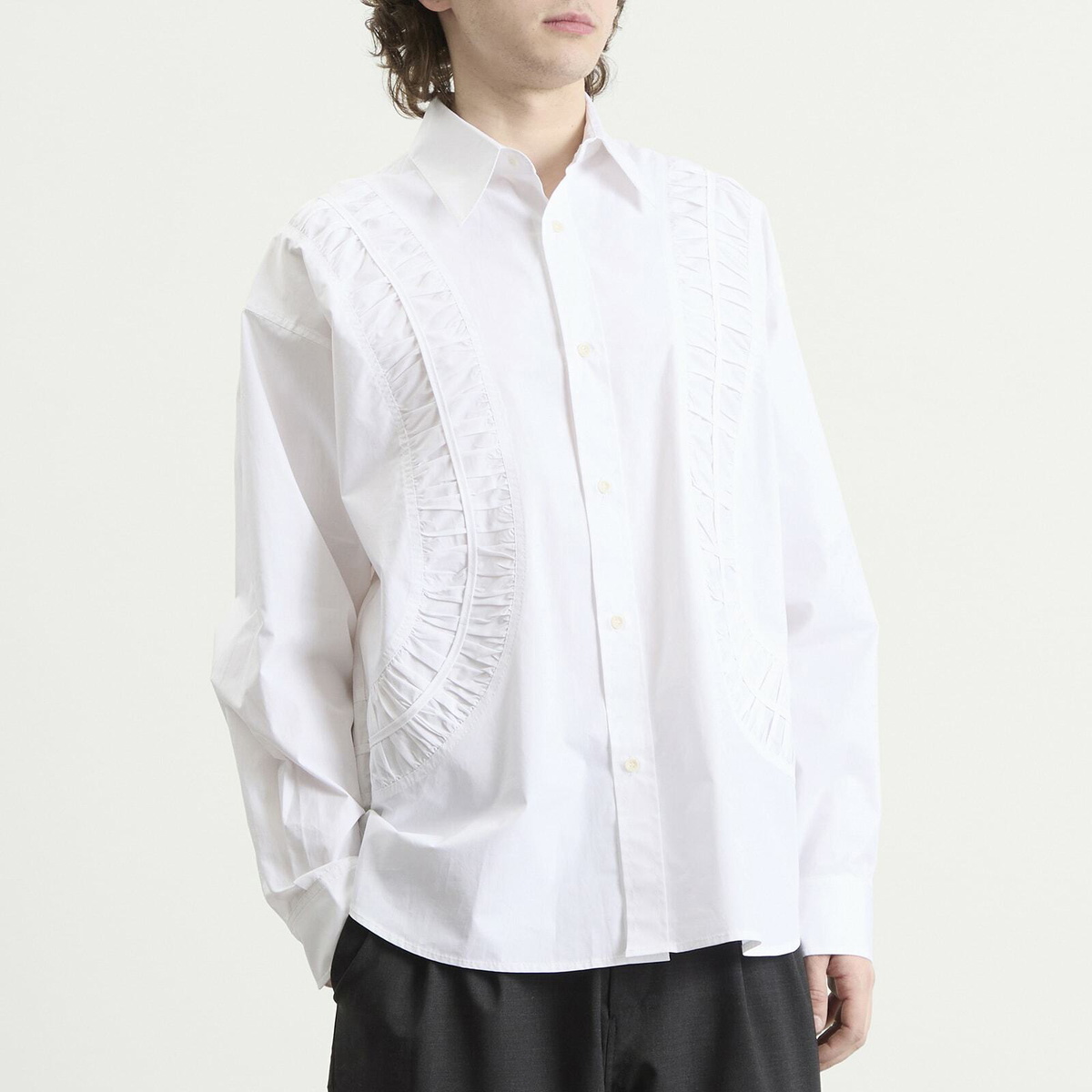 Sage Nation Men's Fossil Shirt in Ivory