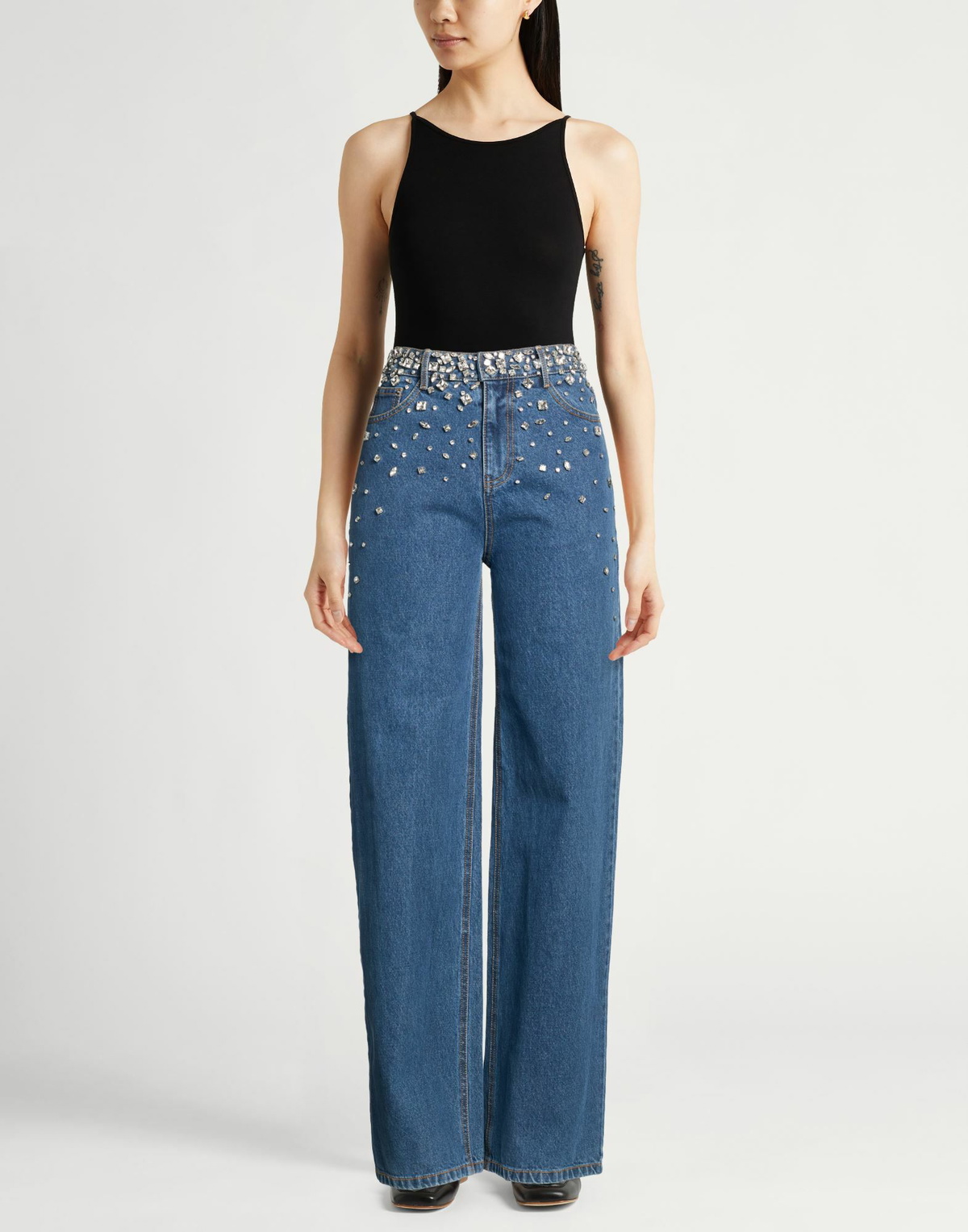 Retrofête Womens Jeans in Blue