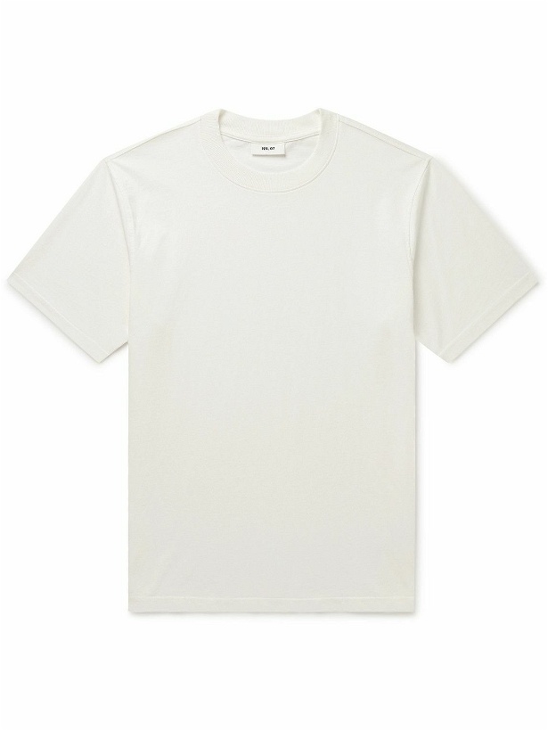 Photo: NN07 - Adam 3209 Pima Cotton-Jersey T-Shirt - White