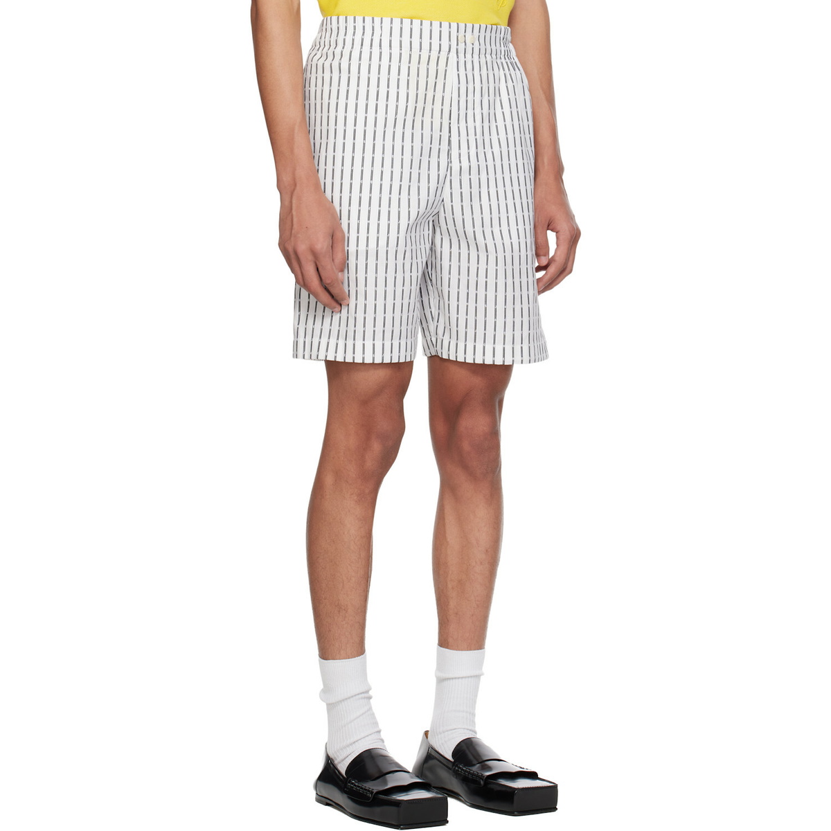 JACQUEMUS White 'The Caleçon boxer' Shorts