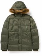 NANGA - Aurora Quilted Hooded Down Jacket - Green