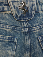 FERRARI - Cotton Denim Jeans