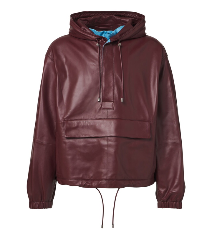 Photo: Loewe Hooded leather jacket