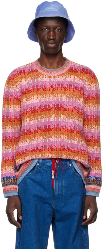 Photo: Marni Multicolor Stripe Sweater
