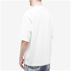 Acne Studios Men's Extorr Stamp Logo T-Shirt in Optic White