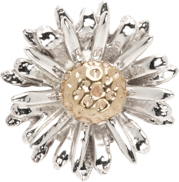 Photo: Bernard James White Gold FLORA Daisy Earring
