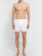 Derek Rose - Cotton Boxer Shorts - White