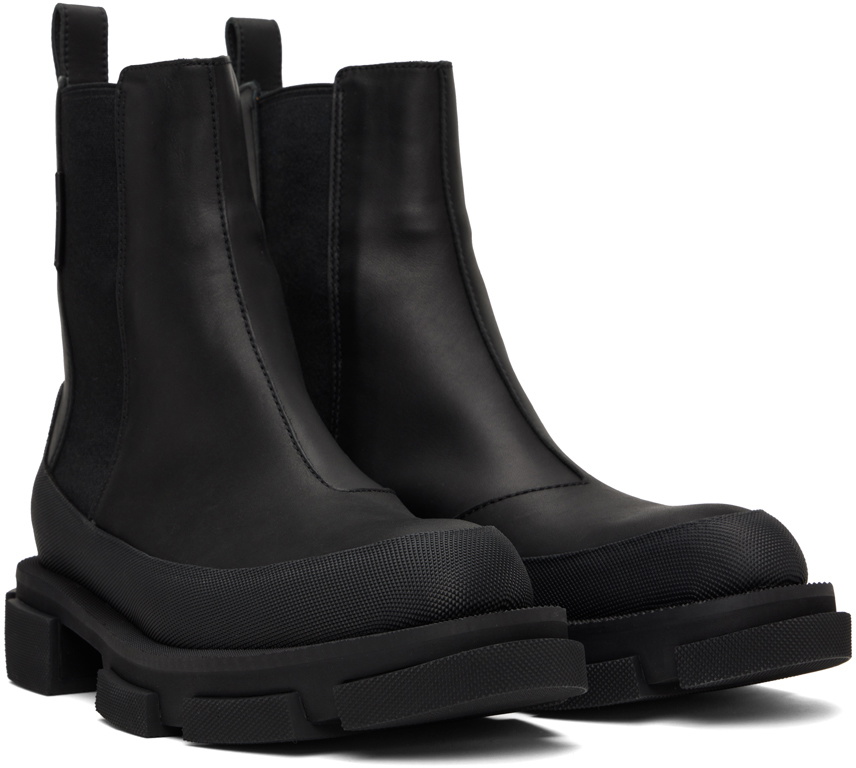 both Black Gao Chelsea Boots