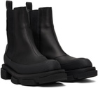 both Black Gao Chelsea Boots