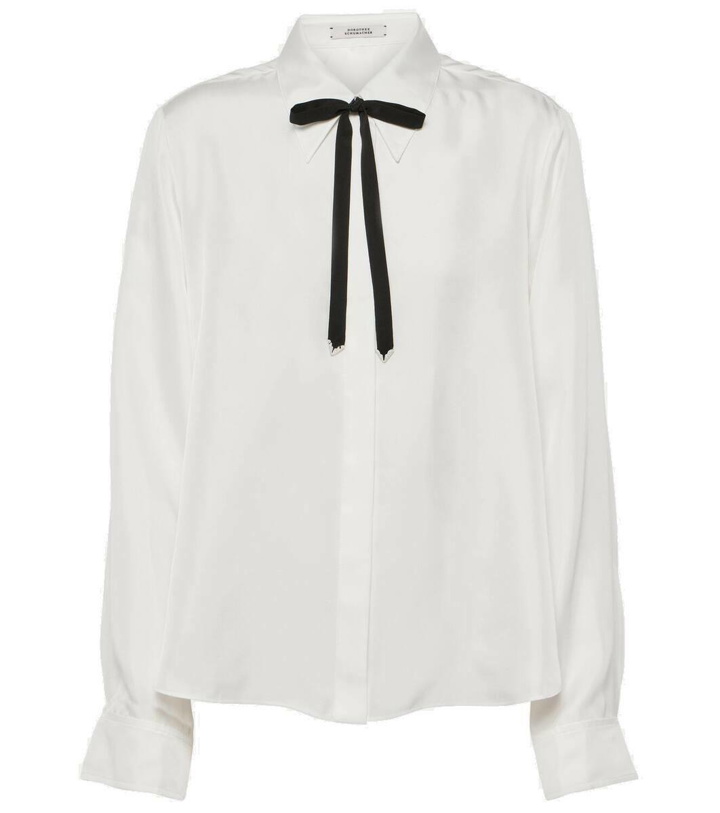 Photo: Dorothee Schumacher Sensual Coolness silk twill blouse