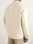 Loro Piana - Evando Linen-Twill Overshirt - Neutrals