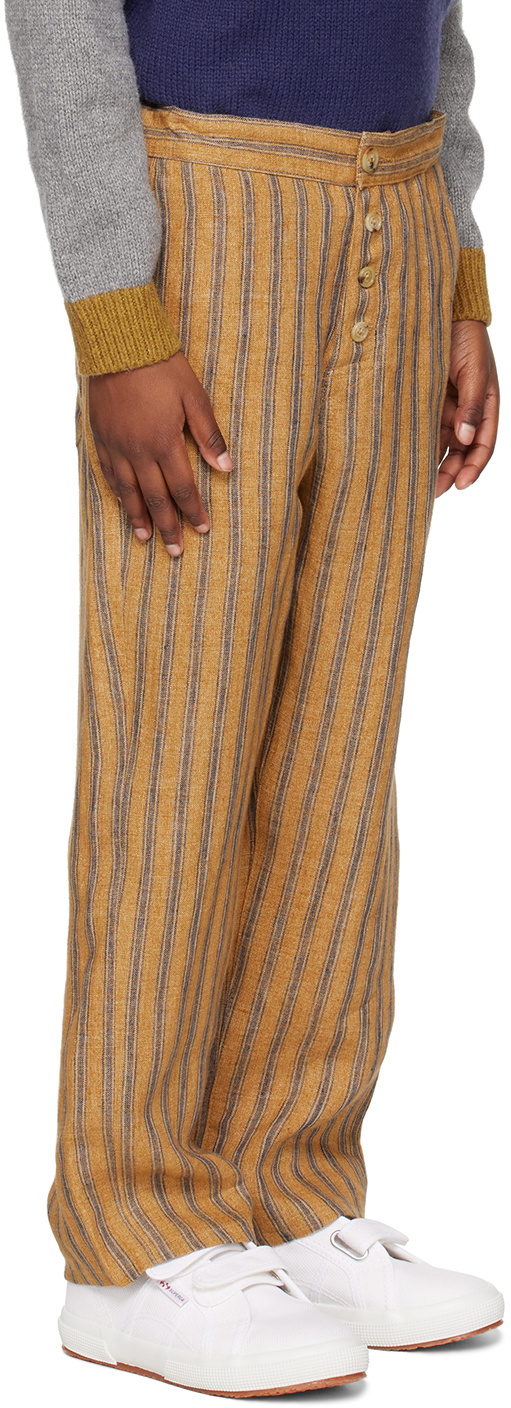 Caramel Kids Brown Erodium Trousers