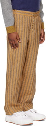 Caramel Kids Brown Erodium Trousers
