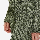 MCQ Women's Shirred Trouser in Green Check