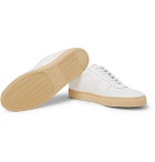 Common Projects - BBall Vintage Leather Sneakers - White