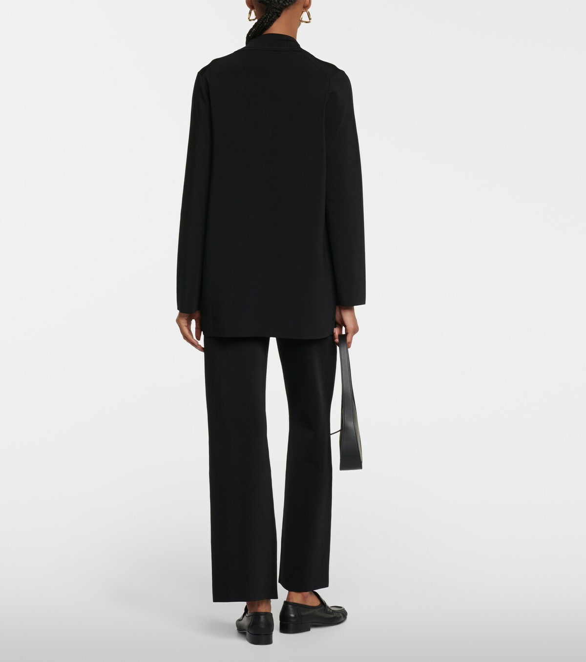 Joseph Single-breasted crêpe blazer