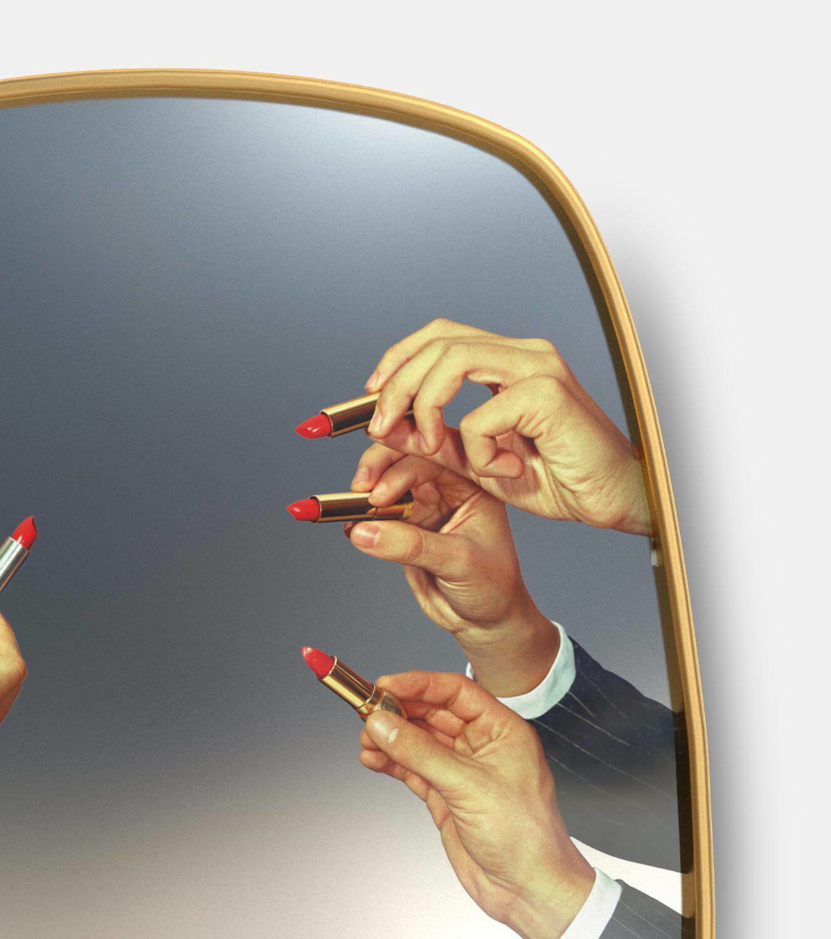 Seletti x Toiletpaper Lipsticks mirror