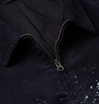 Saturdays NYC - Harrison Bleached Cotton-Corduroy Jacket - Blue