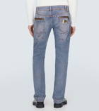 Dolce&Gabbana Re-Edition distressed slim jeans