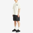 Cole Buxton Men's Cotton Cargo Shorts in Black
