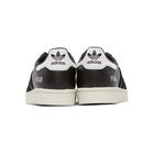 adidas Originals Black and White Superstar Sneakers