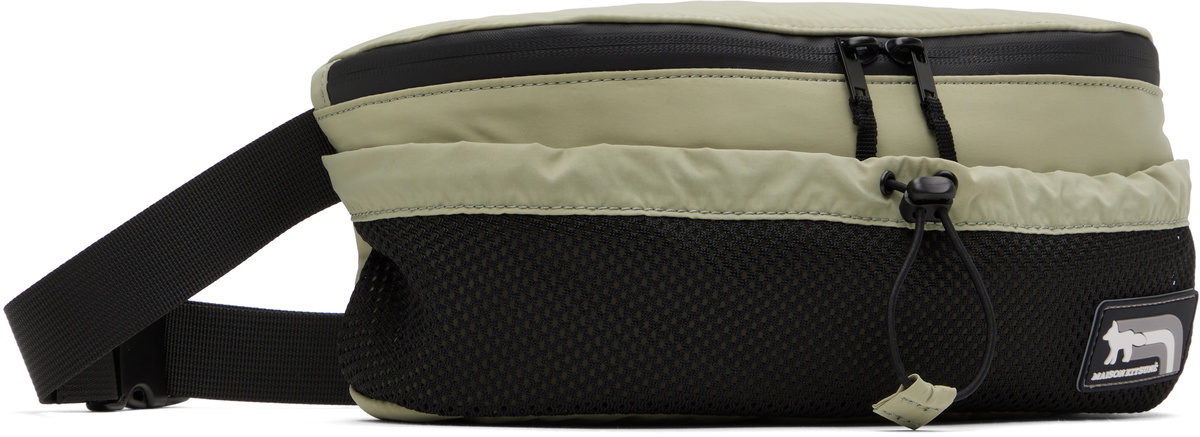 Maison Kitsuné Green Flash Fox Belt Bag