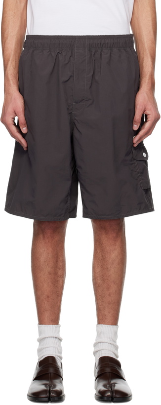 Photo: nanamica Gray Deck Shorts