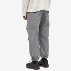 FrizmWORKS Men's Nylon Parachute Track Pants in Graphite