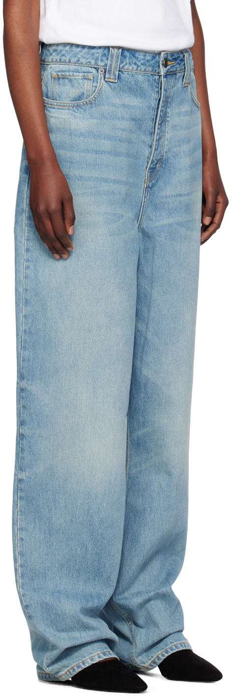 Fear of God ESSENTIALS Blue Straight-Leg Jeans