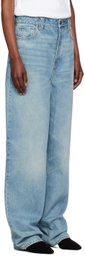 Fear of God ESSENTIALS Blue Straight-Leg Jeans