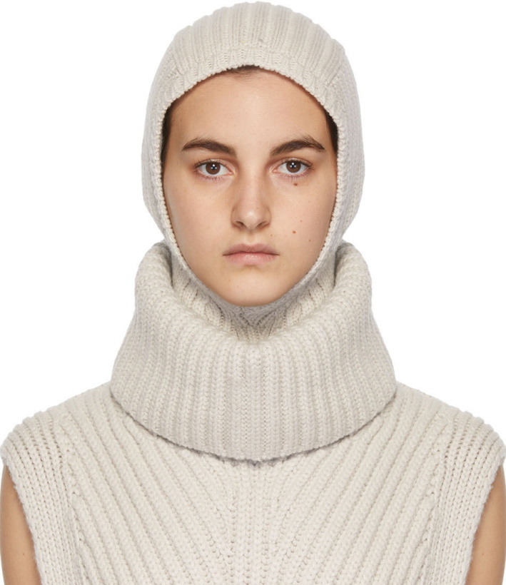 Photo: The Row Off-White Everest Balaclava