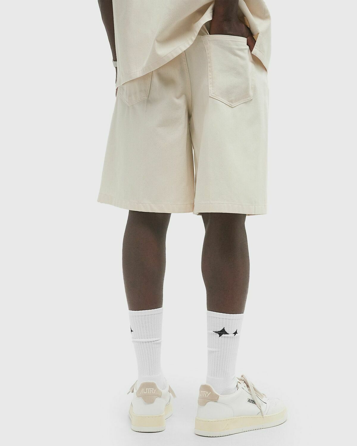 Marni TROUSERS Beige Mens Casual Short