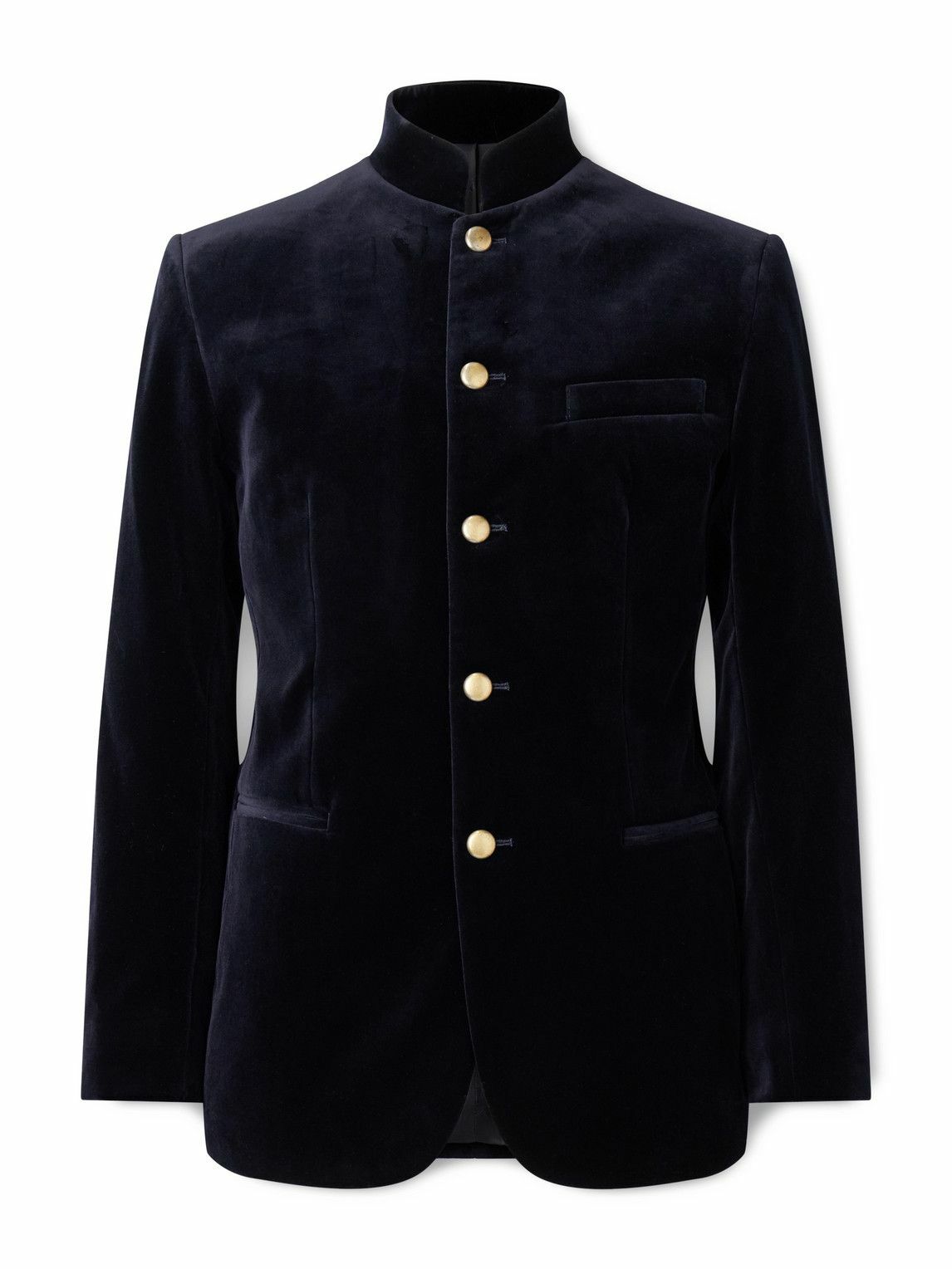 Favourbrook - Cotton-Velvet Jacket - Blue