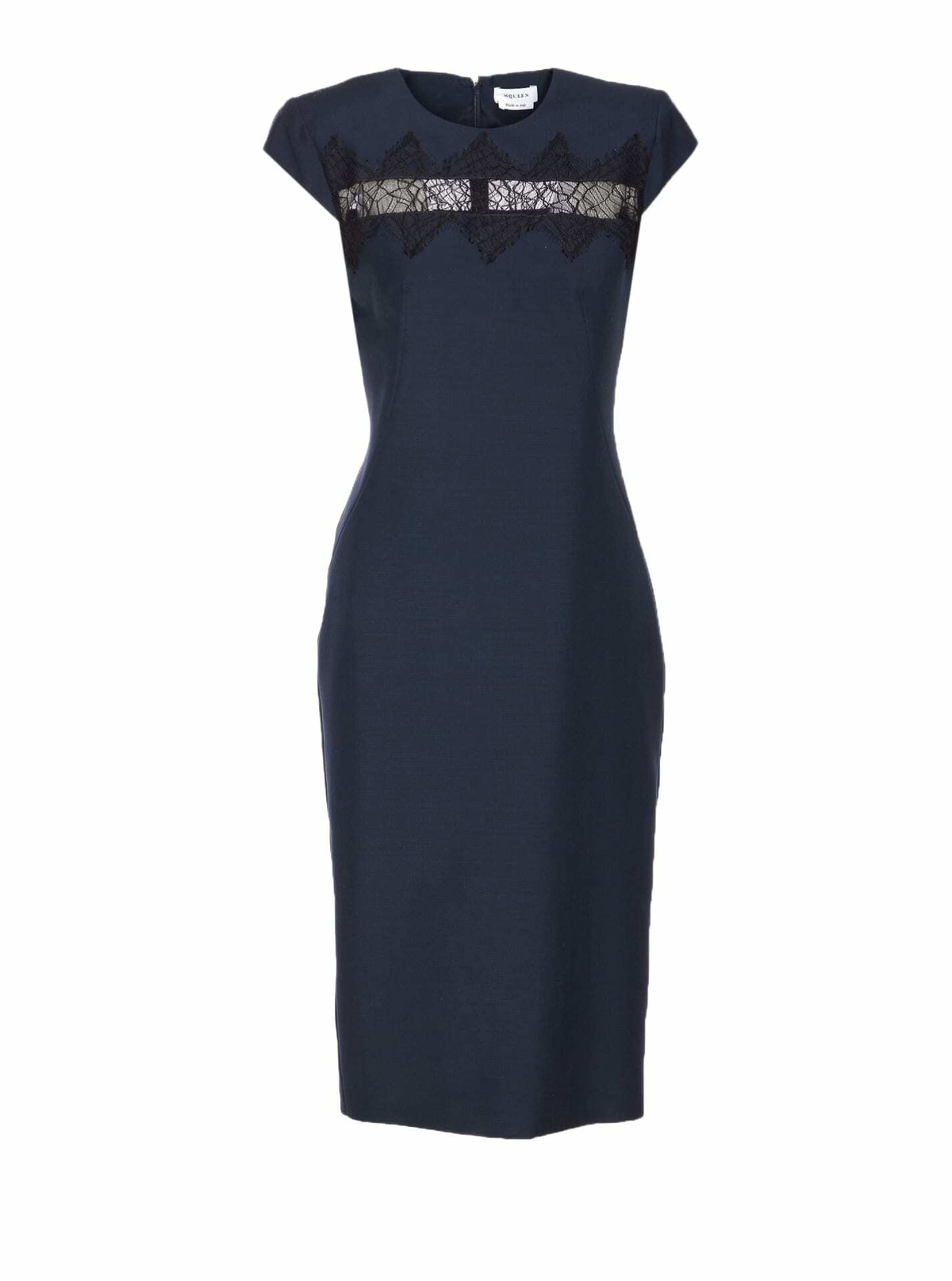 Alexander McQueen Ribbed Knit Dress Alexander McQueen