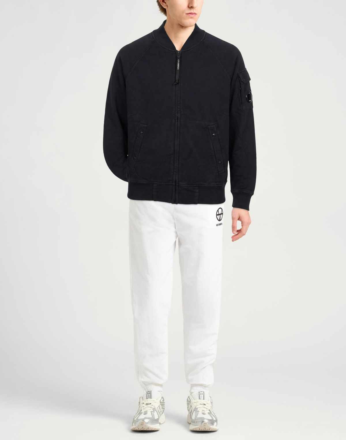 C. p. Company Mens Sweatshirt Midnight in Blue