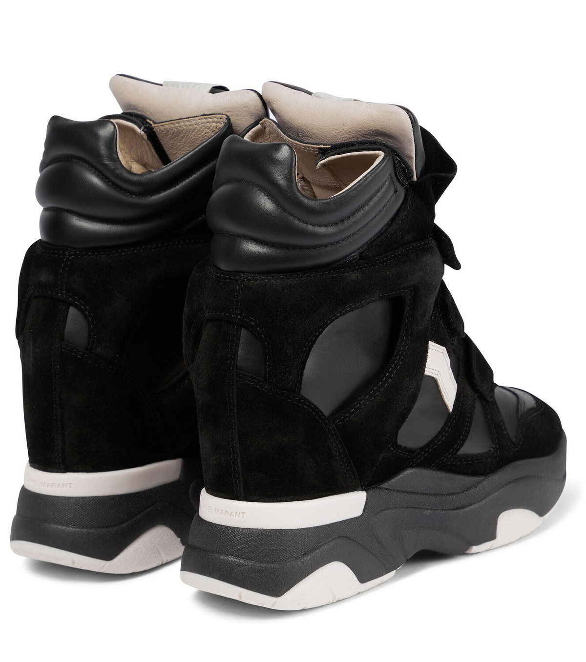 Isabel Marant Balskee leather wedge sneakers Isabel Marant Isabel Marant Balskee leather wedge sneakers Isabel Marant