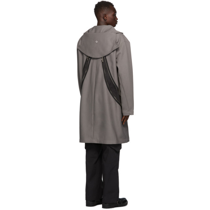 Kiko Kostadinov Taupe Lathi Coat Kiko Kostadinov